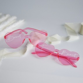 Personalisierte Herz-Sonnenbrille